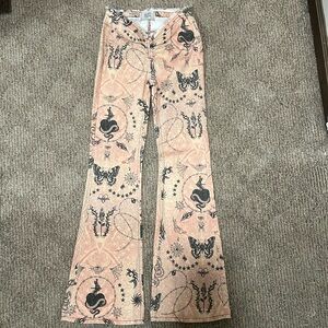 NWOT URBAN OUTFITTERS BDG ruched dipped V flare